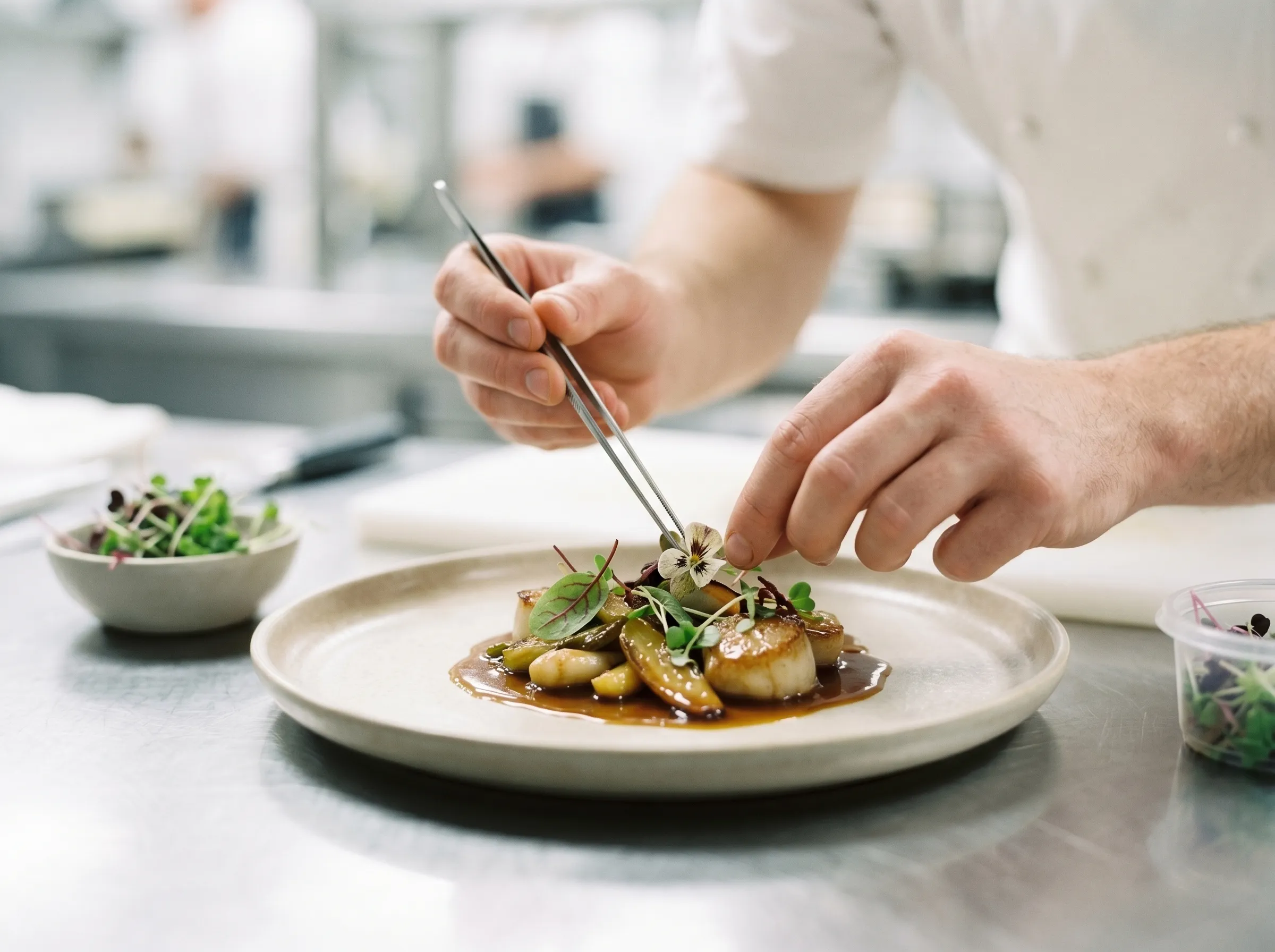 Plating / kitchen detail